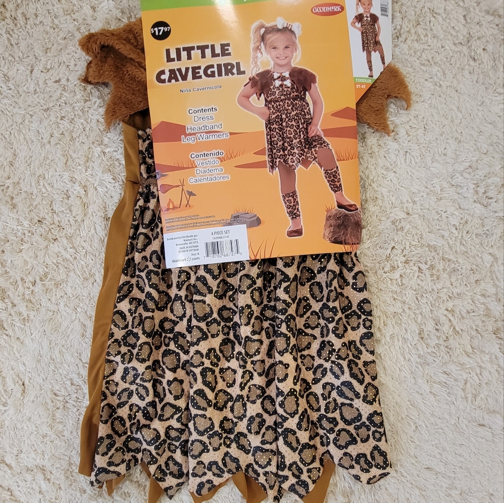 Little cave girl costume